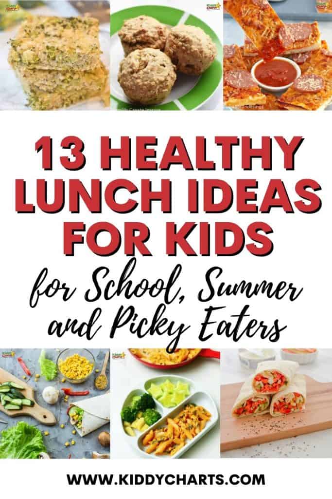 13 Healthy lunch ideas for kids