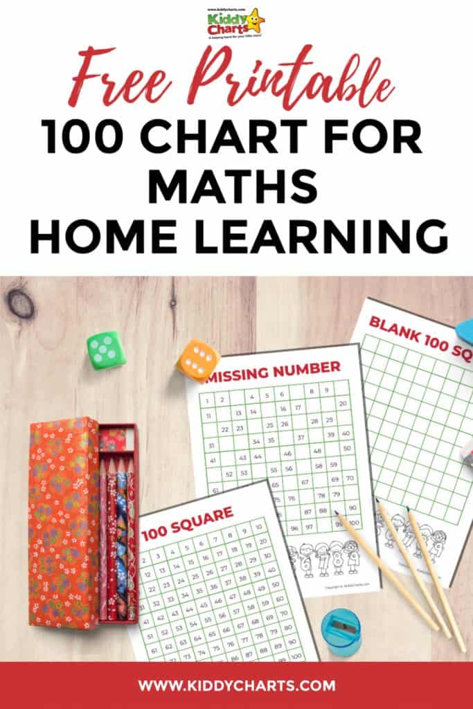 100 square chart activities