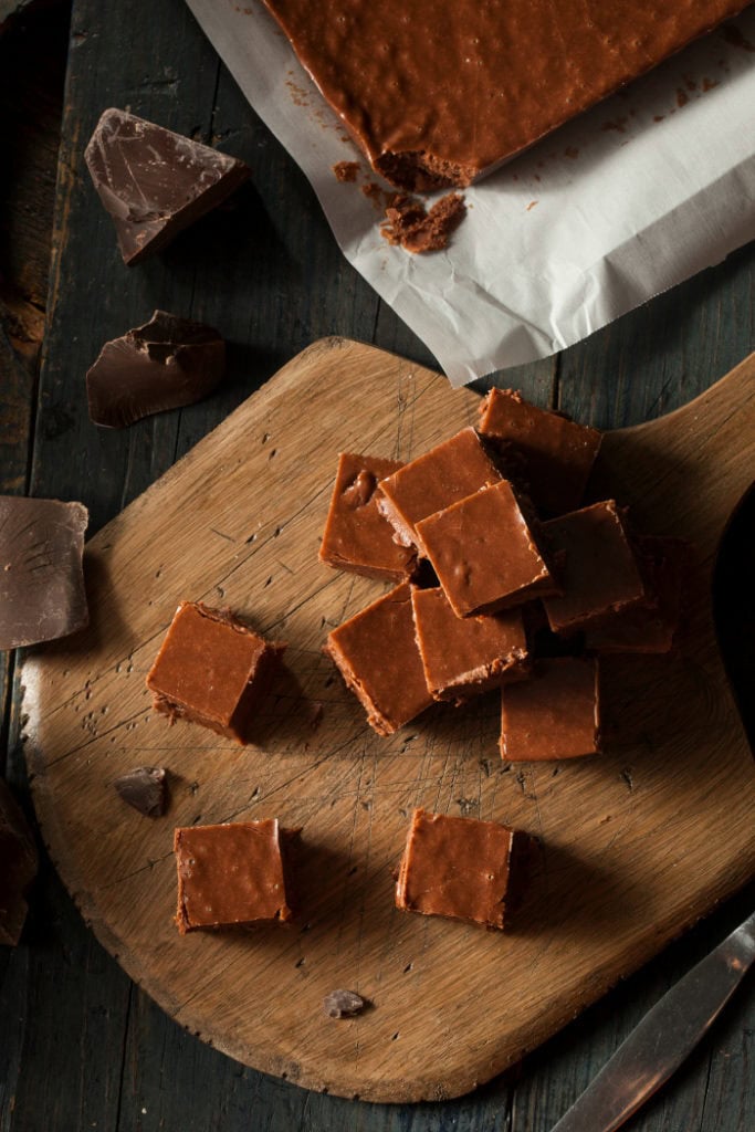 Easy Chocolate Fudge Homemade Dark Chocolate Fudge Ready to Eat