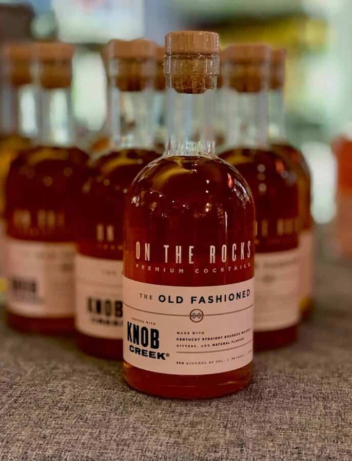 Just add a glass On the Rocks Premium Cocktails Scotch & Scones