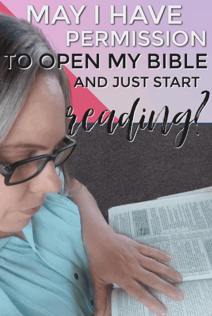 woman reading the Bible
