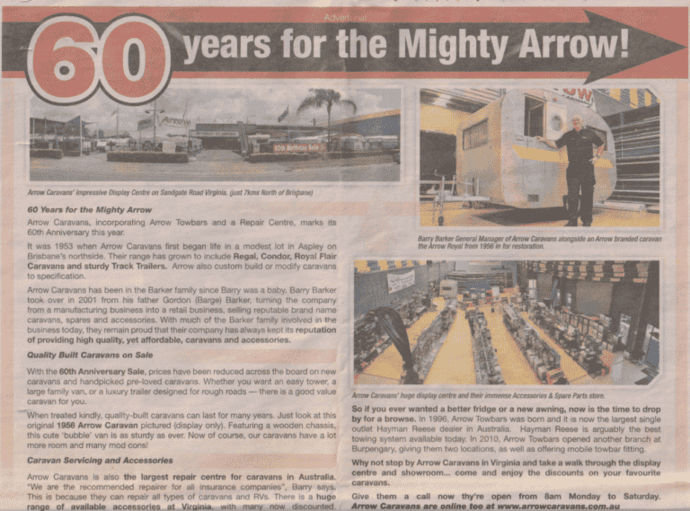 Advertorial copy