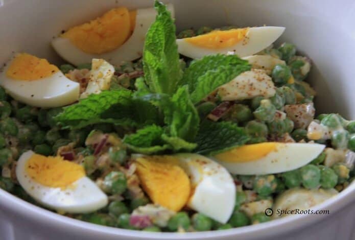 Green Peas Salad