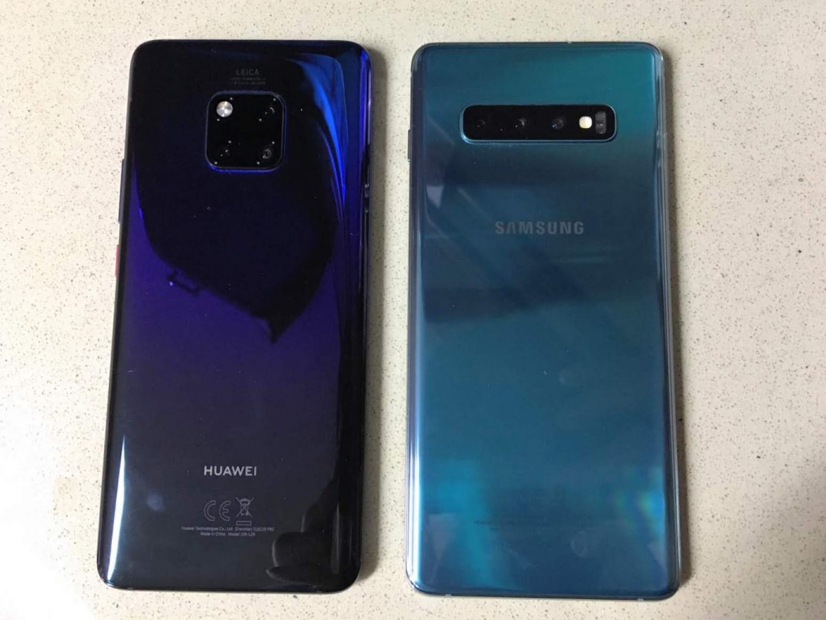 galaxy s10 vs mate 20 pro 20 Pro vs Galaxy