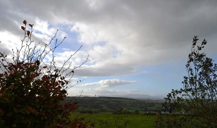Typical Weather scene with Sun and Rain Typical Irish Weather Scene with Sun and Rain Showers - The Irish Place