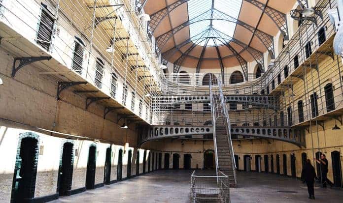 East-Wing-with-Food-Lift-on-right The East Wing of Kilmainham Gaol - The Irish Place