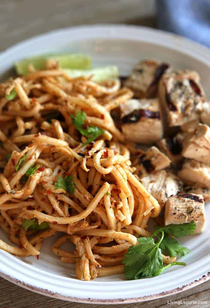 Peanut Hearts of Palms Pasta with Chicken Peanut Hearts of Palms Pasta with Chicken