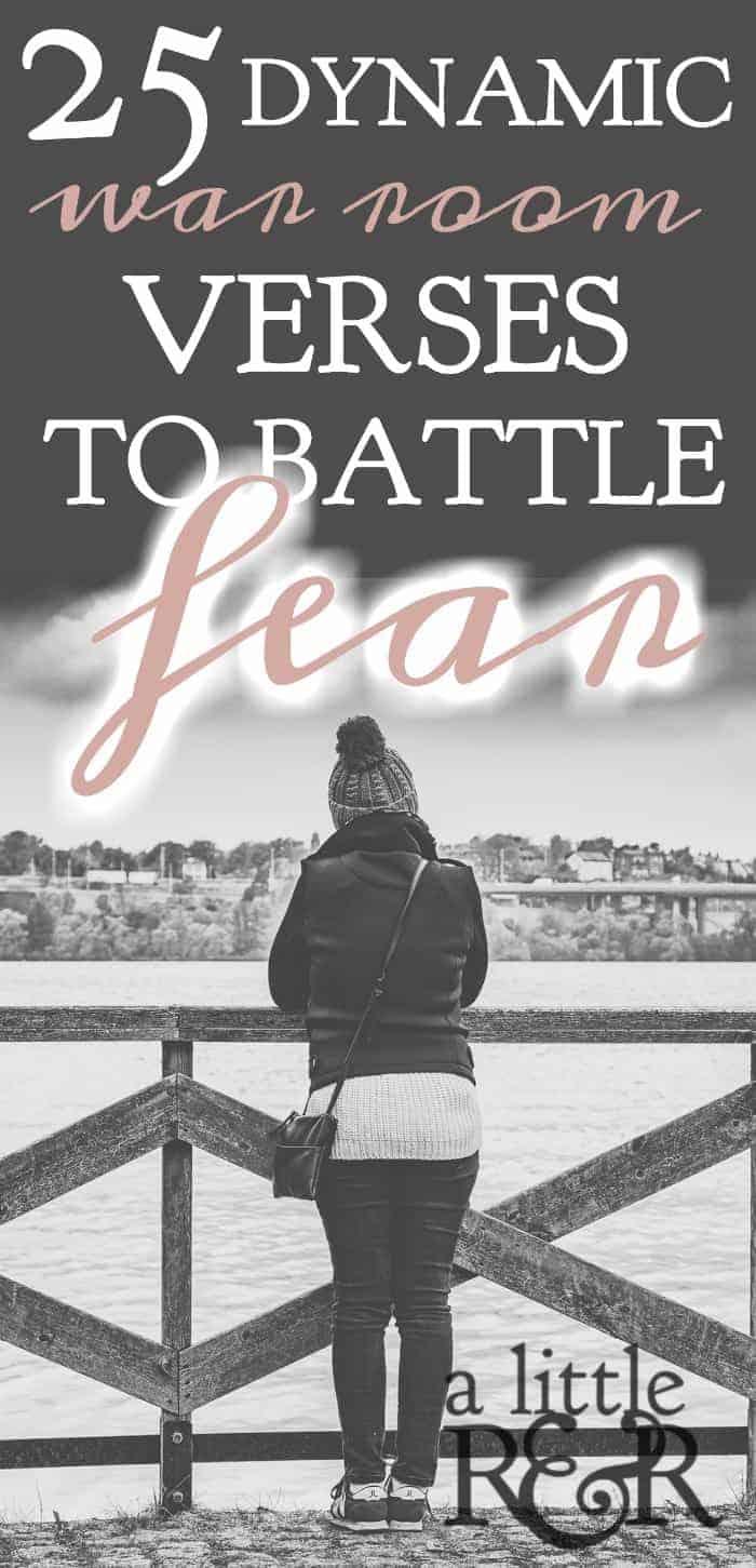 25 Dynamic War Room Verses To Battle Fear A Little R R