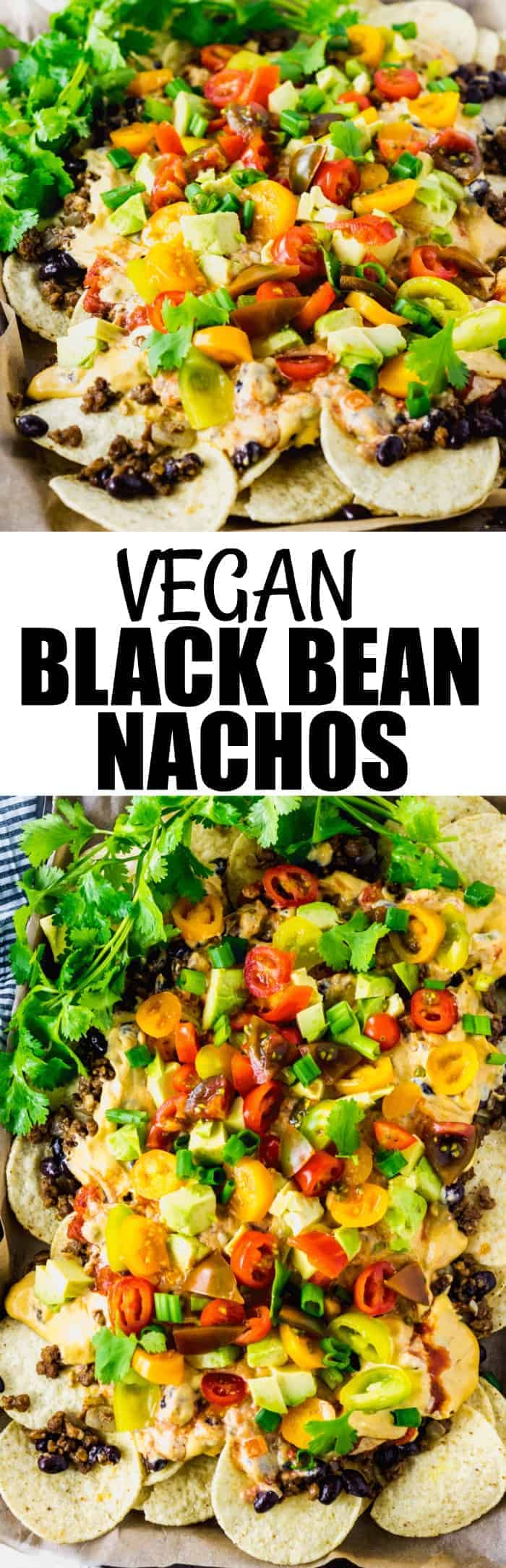 Vegan Black Bean Nachos