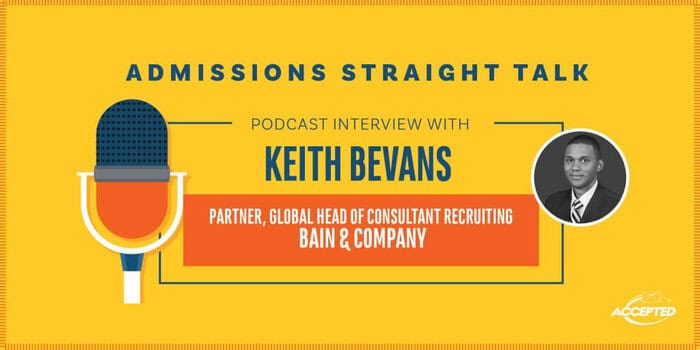 Bain Company S Keith Bevans Talks Careers Life At Bain Accepted