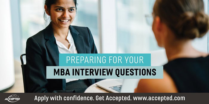 Preparing for your MBA interview questions