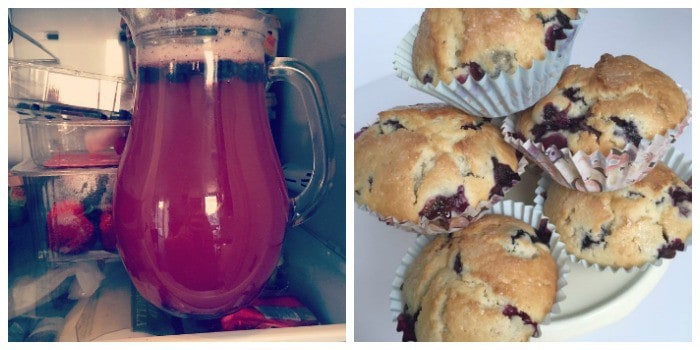 A couple of our favourite blueberry recipes....