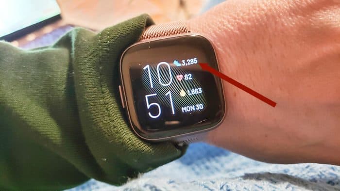 fitbit versa 2 overcounting steps