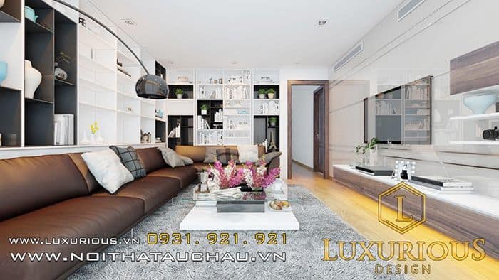 Phòng khách biệt thự mini