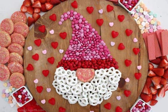 Valentine Gnome Dessert Board Valentine Gnome Dessert Board
