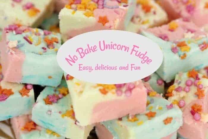 No Bake Unicorn Fudge The Diary Of A Frugal Family