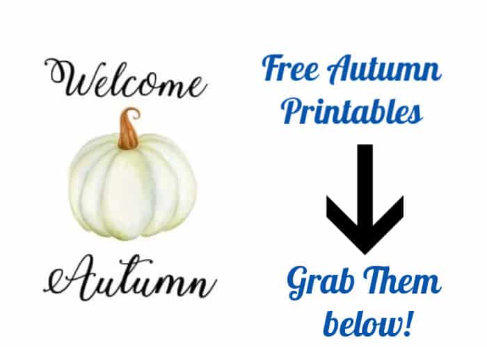 fall printables