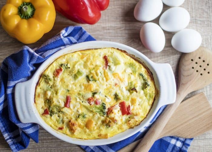 Overnight Breakfast Bake Casserole Here's your wake up breakfast casserole!