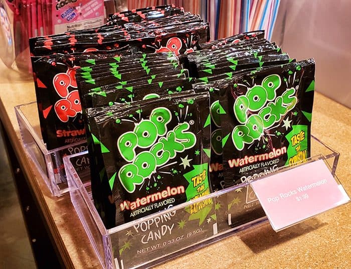 Pop Rocks Bags of Pop Rocks at the Candytopia gift shop