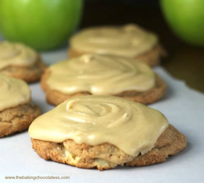 Ultimate Soft Caramel Apple Drop Cookies The Baking ChocolaTess