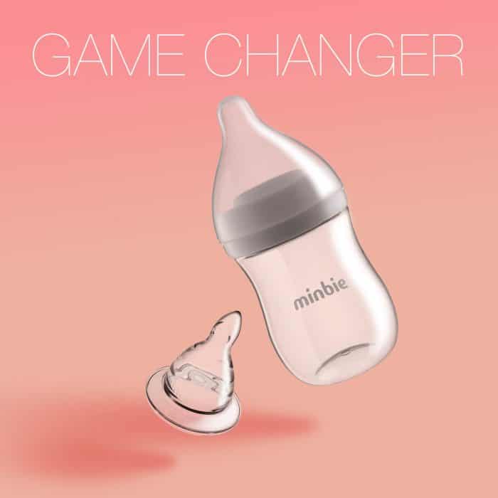 minbie glass bottle
