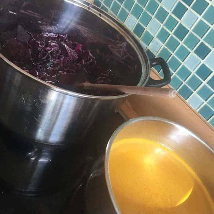 How to dye fabrics with food.... The Diary of a Frugal Family