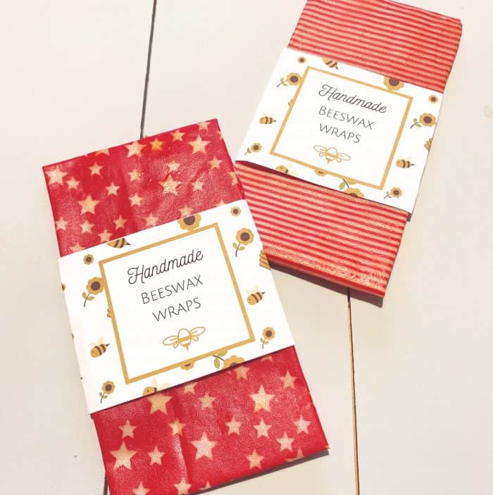 How to make DIY Beeswax Wraps {with a free printable label}.... | The Diary of a Frugal Family