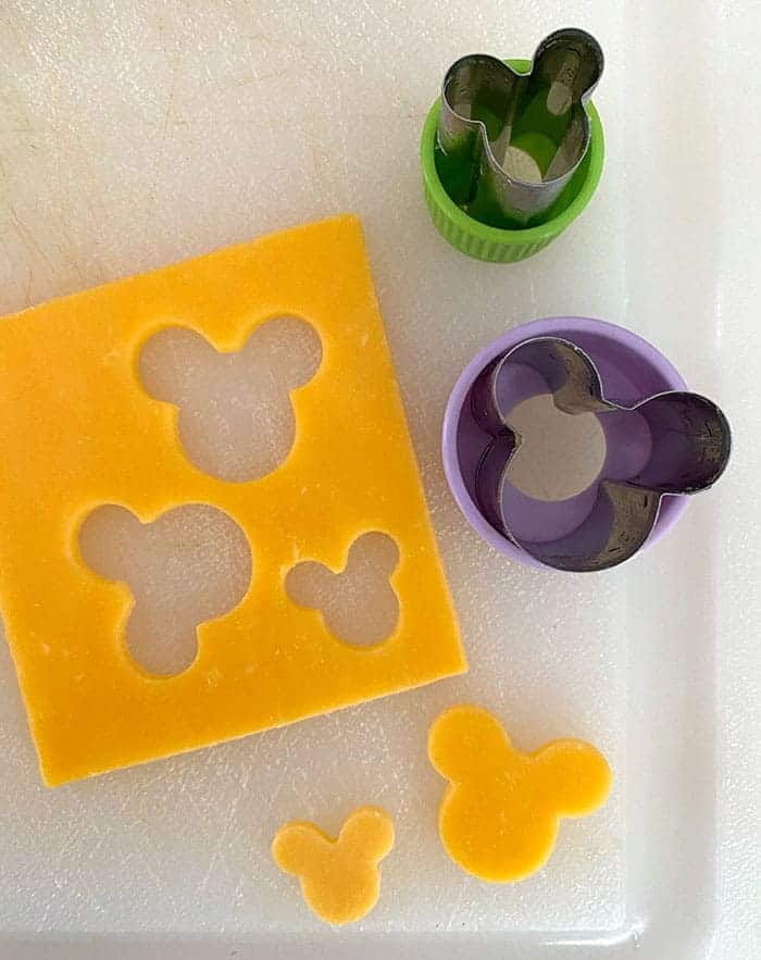 Disney Jarcuterie - Mickey and Minnie Charcuterie in a Jar Mickey and Minnie Mouse Shaped food and cookie cutters