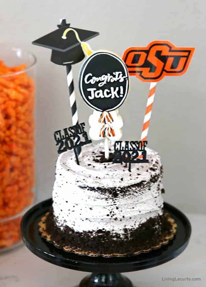 Graduation Party Cake Oklahoma State