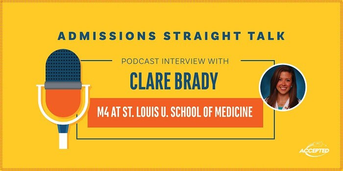 Podcast interview with Clare Brady, M4 at St. Louis University School of Medicine