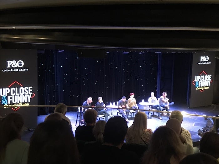 Comedy Q&A on the Pacific Eden