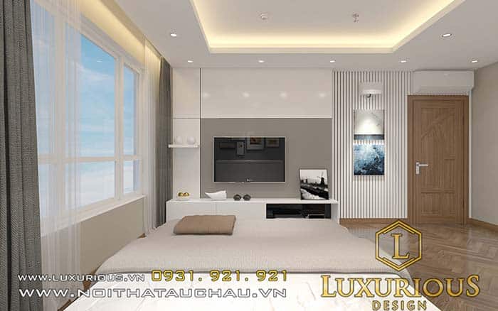Thiết kế chung cư 70m2 phòng ngủ master