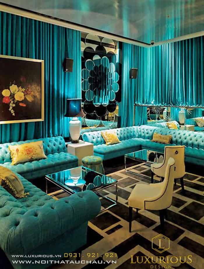 Phòng Karaoke tân cổ điển đẹp