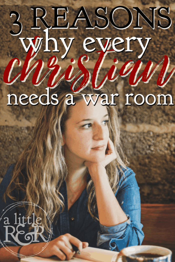 Some may think that having a war room is a fad or something only for certain kinds of Christians, but here is why every Christian needs a war room. #alittlerandr #warroom #bibleverses #prayer #spiritualwarfare