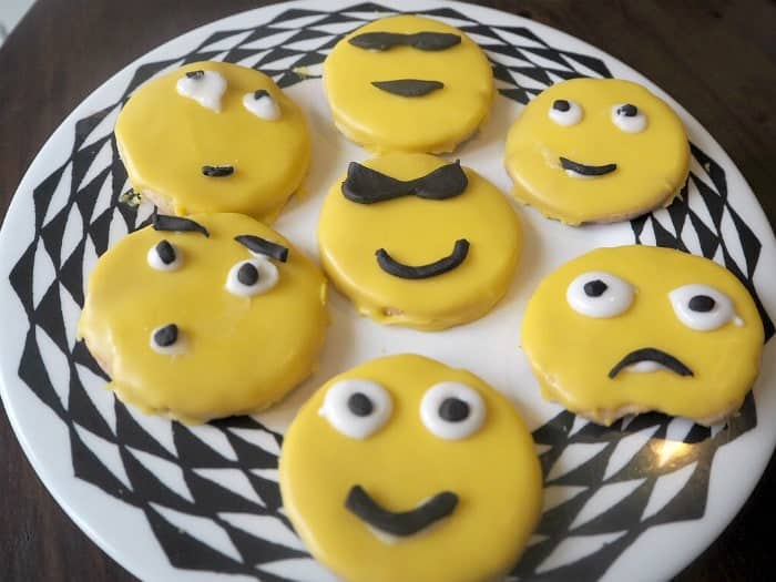 Homemade emoji biscuits.... The Diary of a Frugal Family
