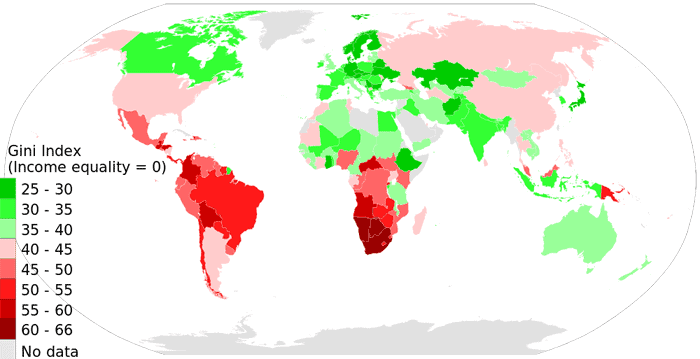 world income map