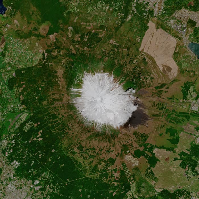 Mountain Fuji, Copernicus Sentinel data (2019), processed by ESA,CC BY-SA 3.0 IGO
