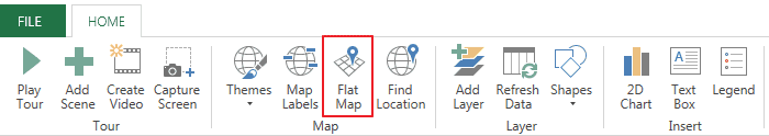 Excel 3d map data labels