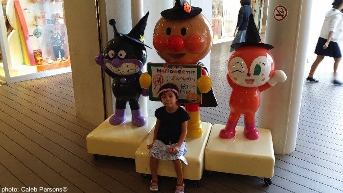 The anpanman museum and mall in kobe japan
