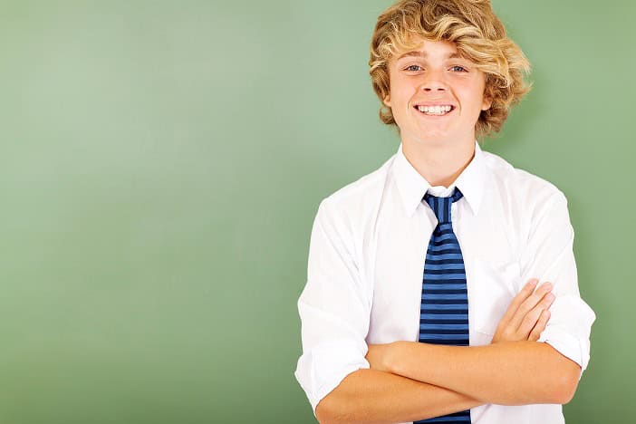 Online Middle School Student