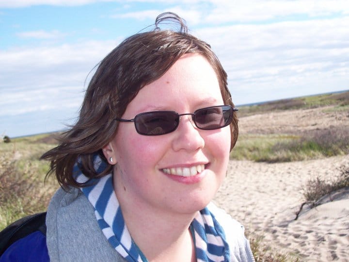 Rachel Extance on Cape Cod