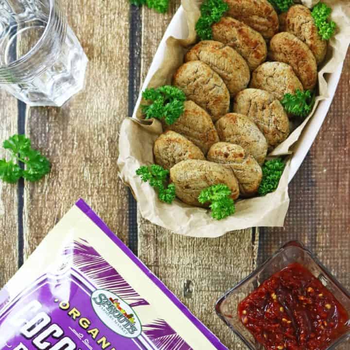 Pinto Bean Coconut Patties