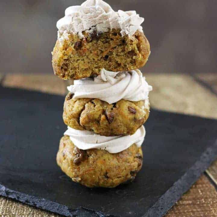 Carrot Cake Breakfast Cookies