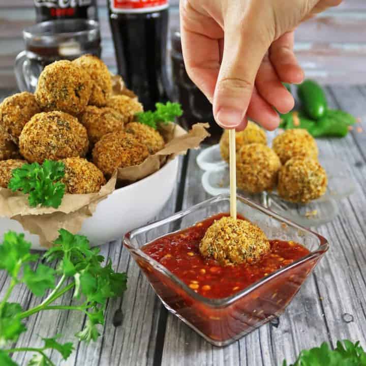 Baked Lentil Spinach Croquettes