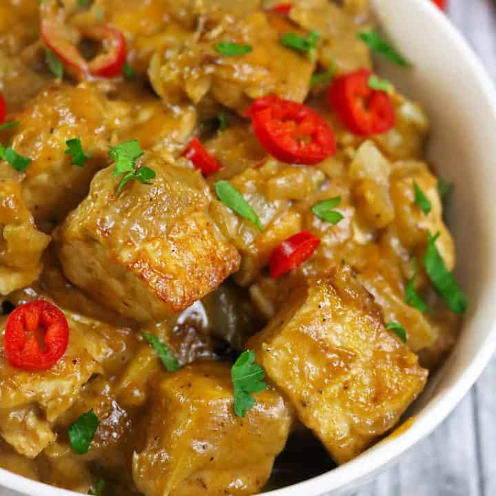 Dreamy Date Tamarind Tofu Curry