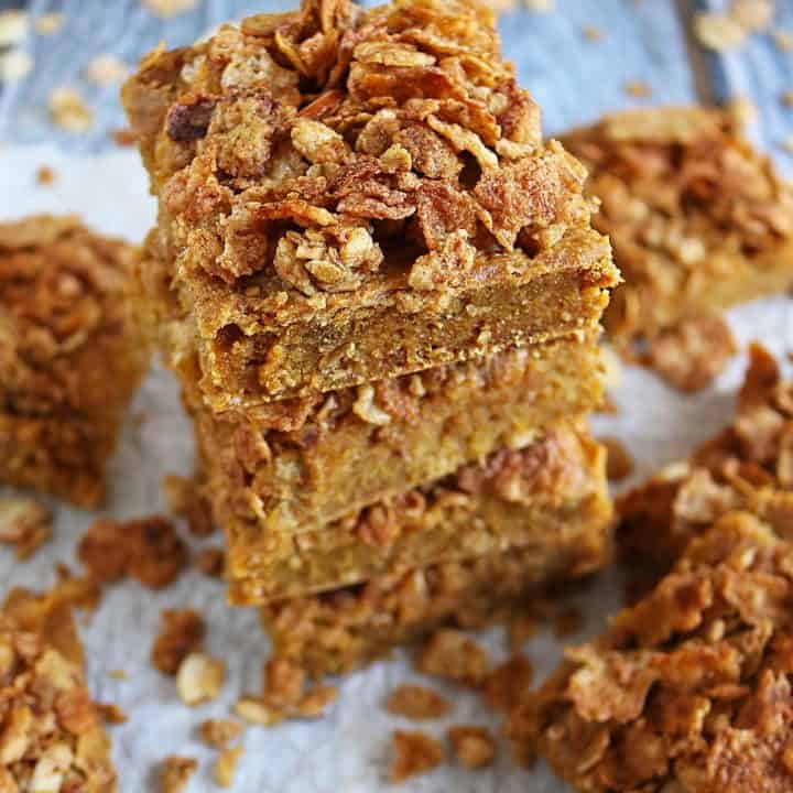 Nutty Sweet Potato Breakfast Bars
