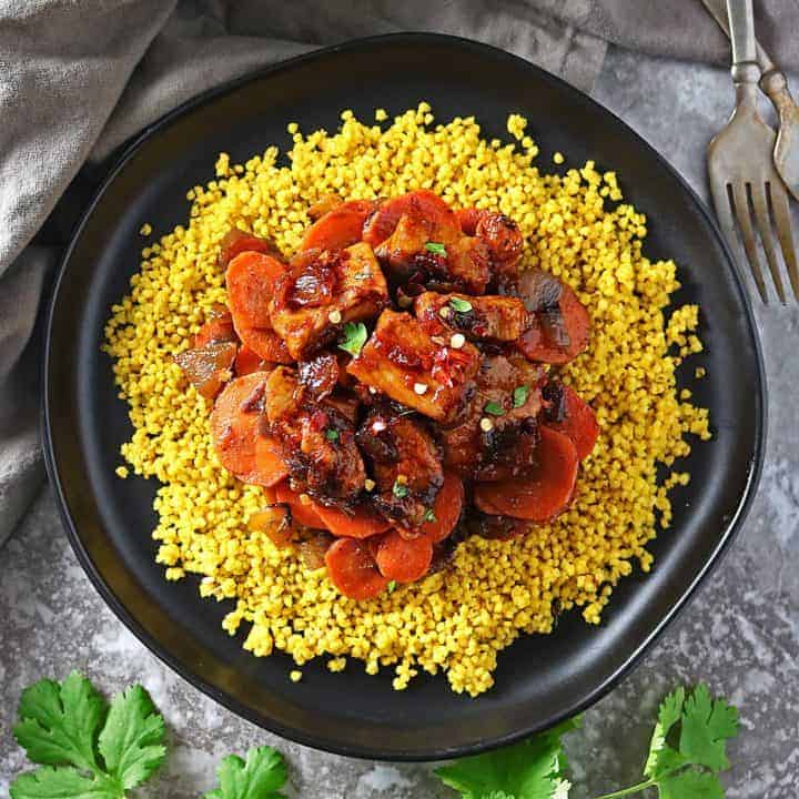 Easy Pan Seared Sweet and Spicy Pork Chops