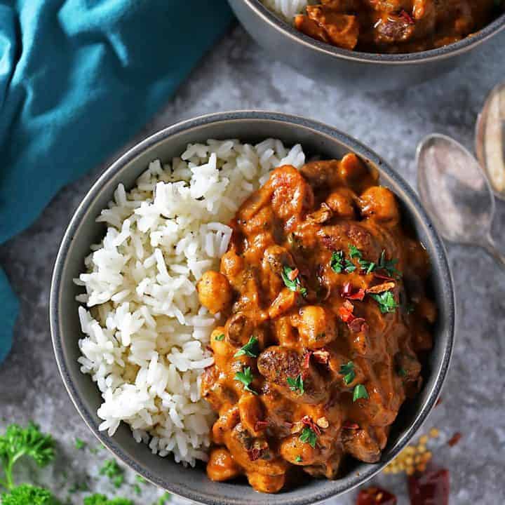 Easy Three Bean Curry