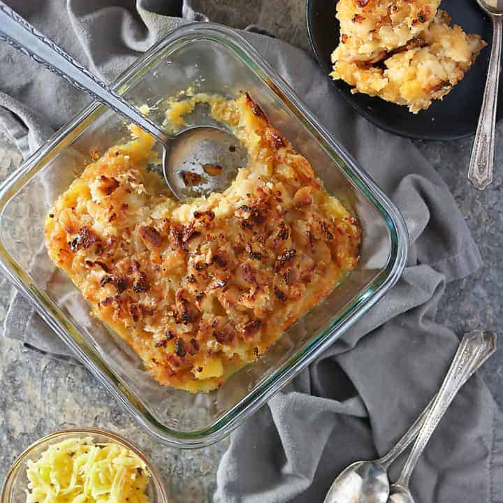 Savory Sweet Pineapple Casserole