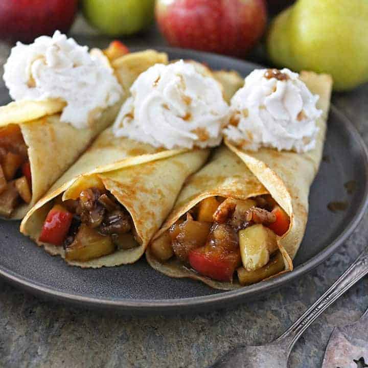 Ginger Cardamom Crepes